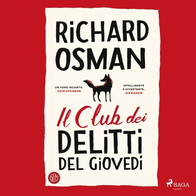 Osman - Il club dei delitti del giovedì, Ljudbok