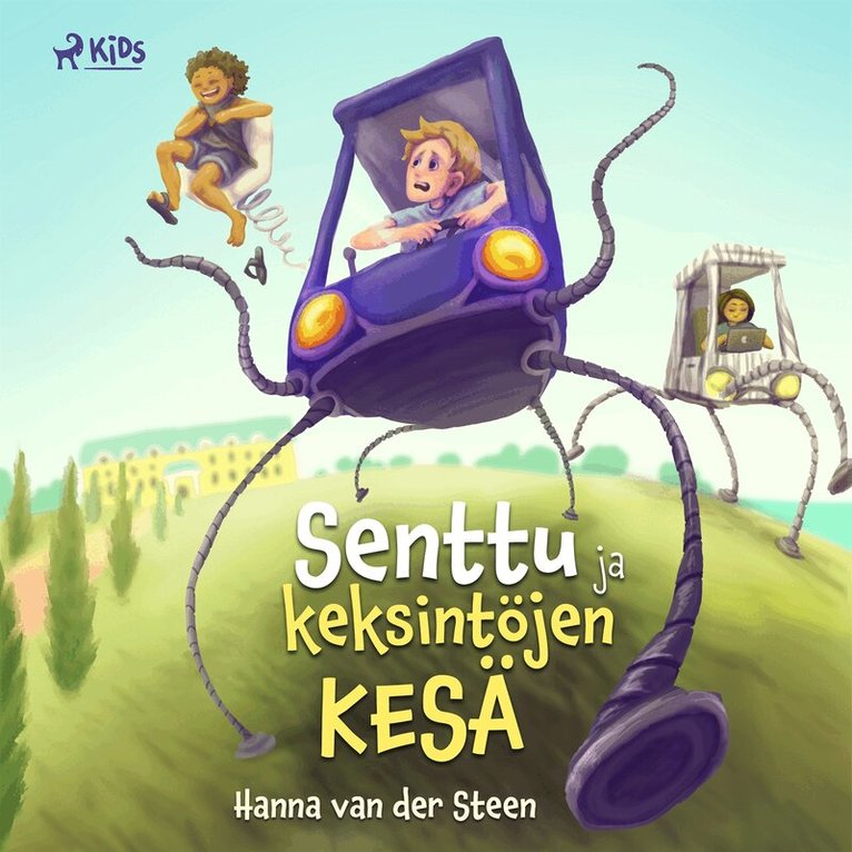 Hanna van der Steen - Senttu ja keksintöjen kesä, Ljudbok