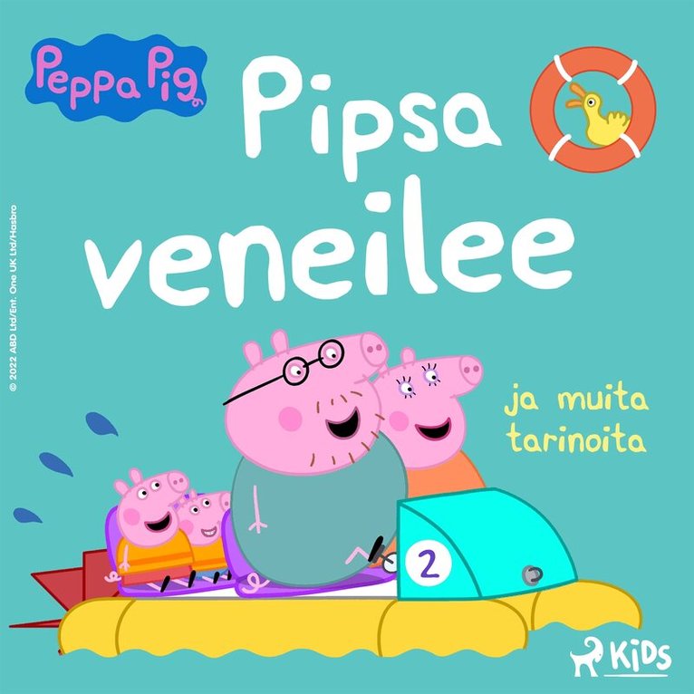 Neville Astley, Mark Baker - Pipsa Possu - Pipsa veneilee ja muita tarinoita, Ljudbok