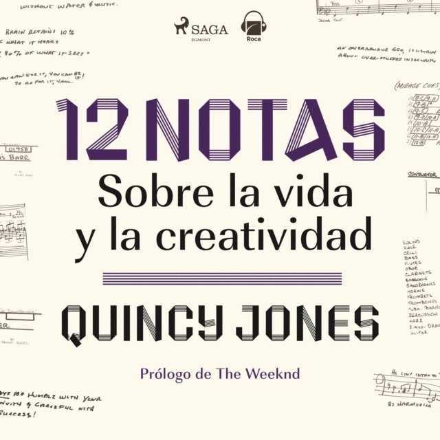 Jones - 12 notas: Sobre la vida y la creatividad, Ljudbok