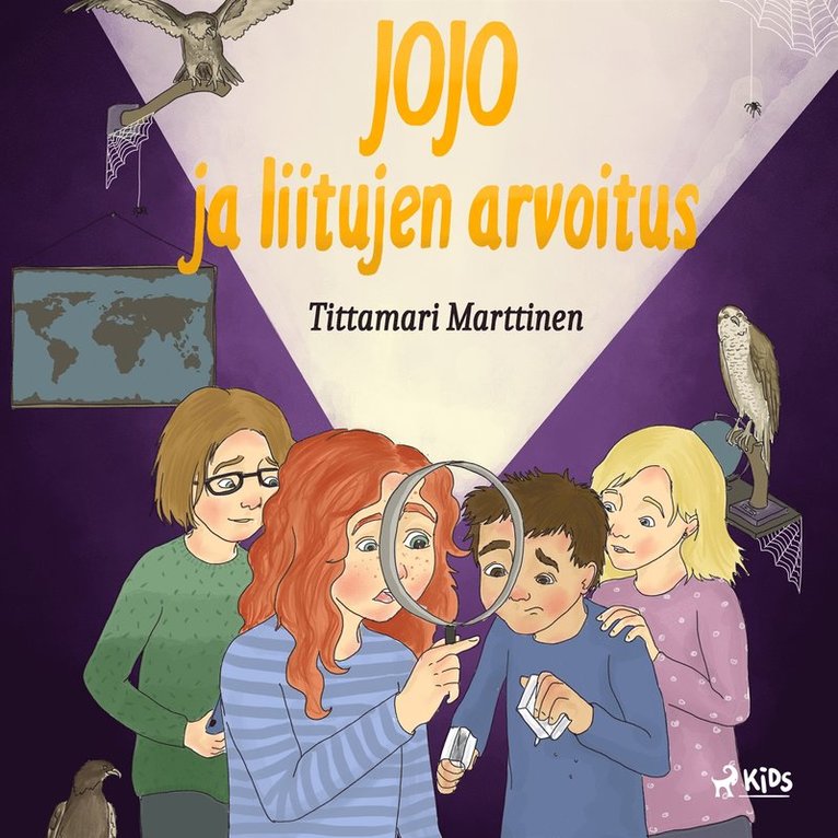 Tittamari Marttinen - Jojo ja liitujen arvoitus, Ljudbok