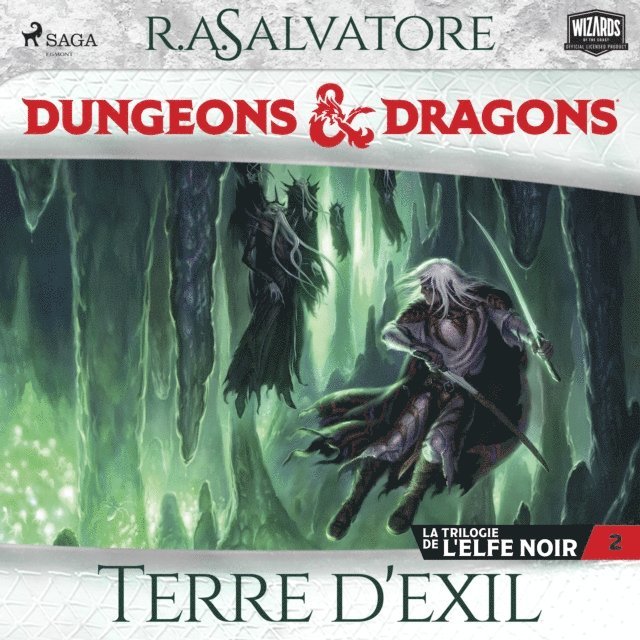 Salvatore - La Trilogie de l'Elfe noir – tome 2 – Terre d'exil, Ljudbok