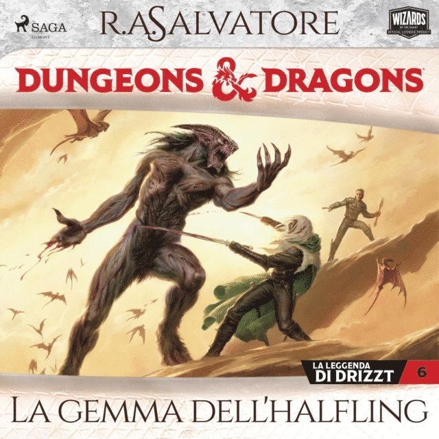 Salvatore - Dungeons & Dragons: La gemma dell'halfling, Ljudbok