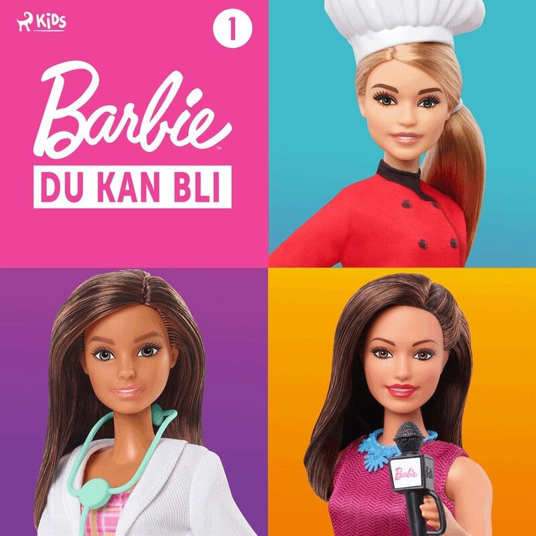 Mattel - Barbie - Du kan bli - 1, Ljudbok