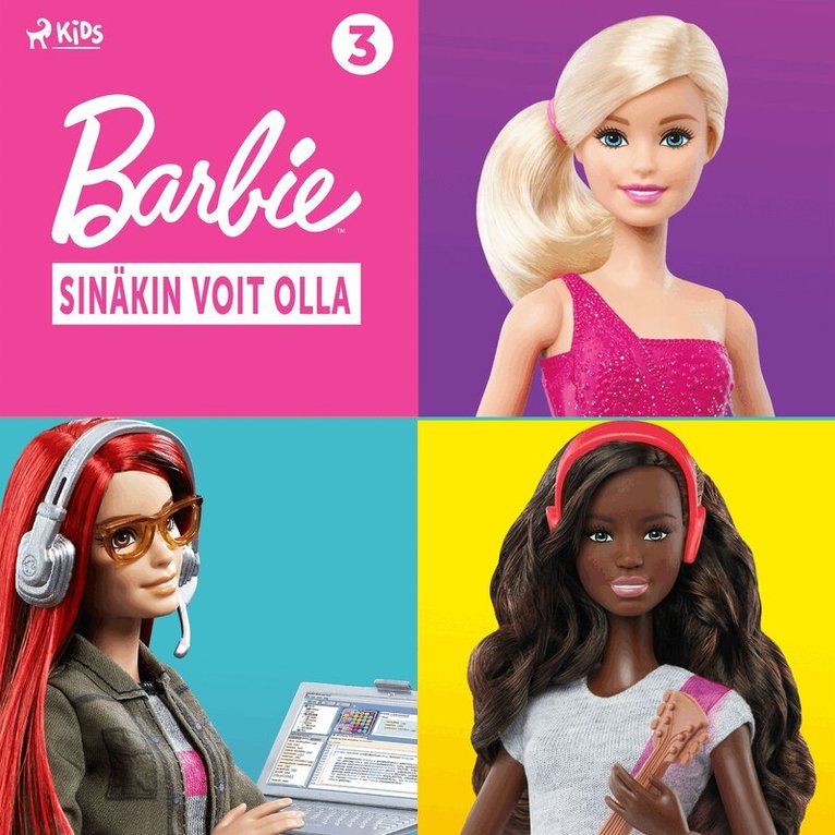 Mattel - Barbie – Sinäkin voit olla -kokoelma 3, Ljudbok