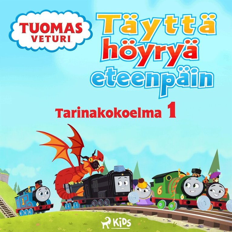 Mattel - Tuomas Veturi - Täyttä höyryä eteenpäin - Tarinakokoelma 1, Ljudbok