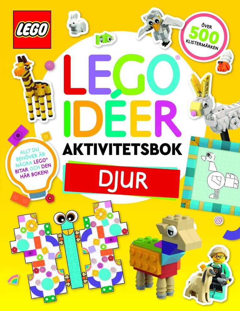 Lego idéer aktivitetsbok. Djur, Häftad