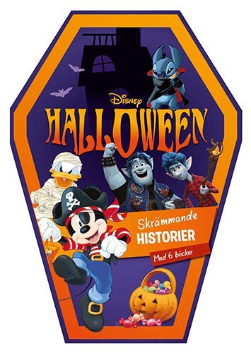 Disney - Halloween kista (med 6 böcker), Häftad