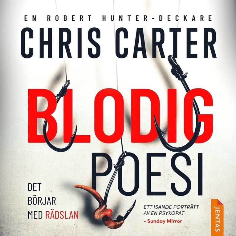 Chris Carter - Blodig poesi, Ljudbok