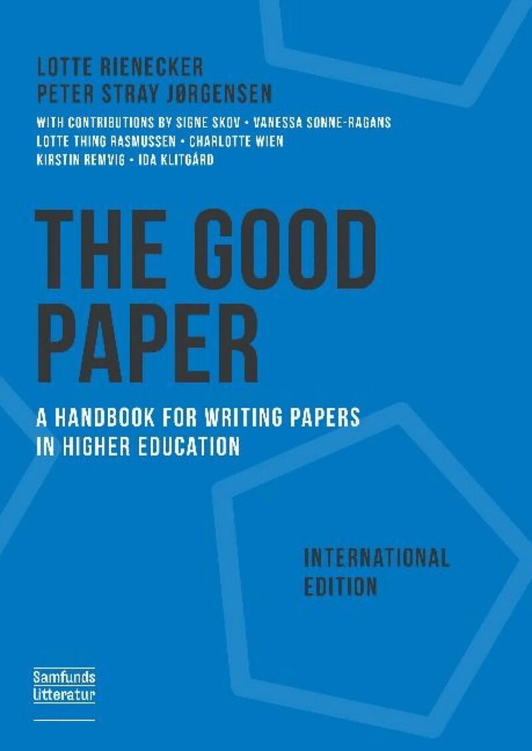 Lotte Rienecker, Peter Stray Jorgensen - Good Paper, Häftad