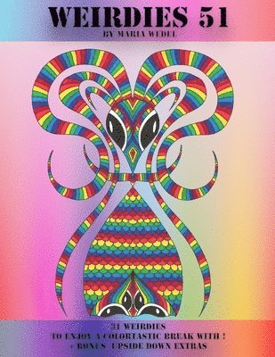Global Doodle Gems, Maria Wedel - Weirdies 51: Color A Weirdie A Day !, Häftad