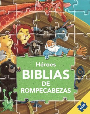 Scandinavia - Biblia de Rompecabezas Para Niños Héroes de la Biblia Con Puzzles Edades 3 a 5 Spanish Edition, Häftad