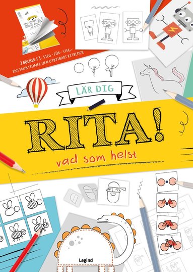 Chris Stanley - Lär dig rita! - vad som helst : bok och ritblock, Inbunden