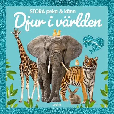 Stora peka & känn. Djur i världen, Kartonnage
