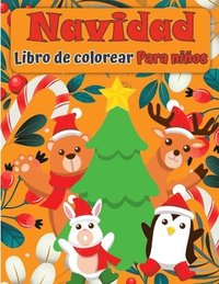 Libro para colorear de Navidad Santa Claus para ninos