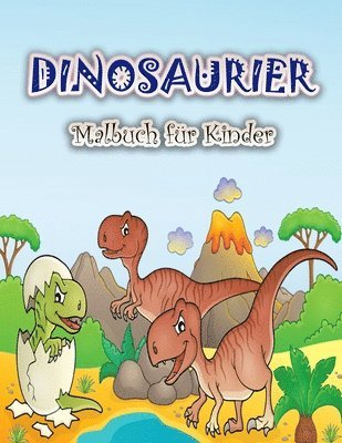 Schulz S - Dinosaurier-Malbuch für Kinder, Häftad