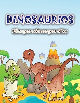Schulz S - Libro para colorear de dinosaurios para niños, Häftad
