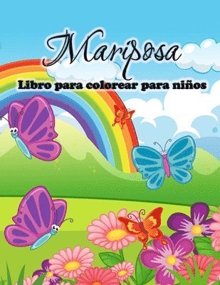 Engel K - Libro para colorear de mariposas para niños, Häftad