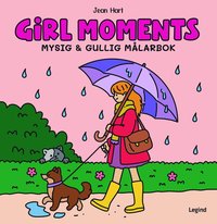 Girl Moments. Mysig och gullig Cozy Coloring m�larbok fr�n Jean Hart