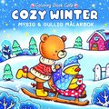 Cozy Winter. Mysig och gullig Cozy Coloring målarbok från Coloring Book Cafe