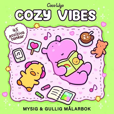 Coco Wyo - Cozy Vibes : Mysig och gullig Cozy Coloring målarbok från Coco Wyo, Häftad