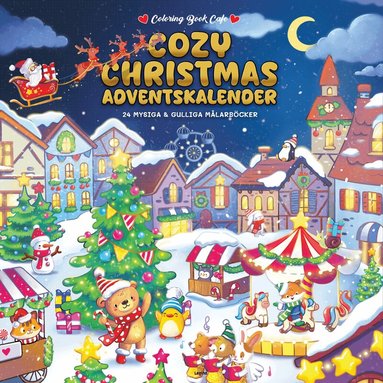 Coloring Book Cafe - Cozy Christmas adventskalender, Övrigt. Tillgänglighet: Förboka