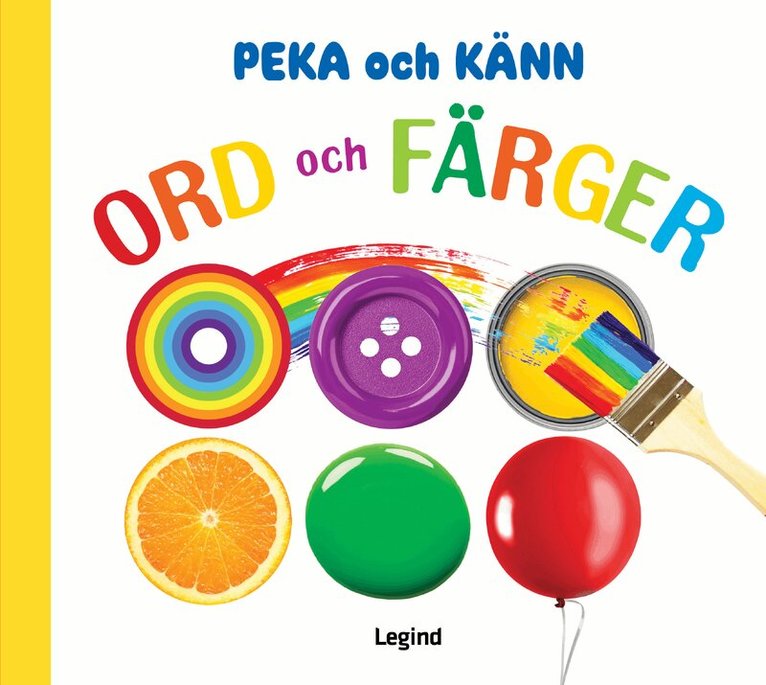 Peka och känn. Ord och färger, Kartonnage. Tillgänglighet: Lägg i varukorg