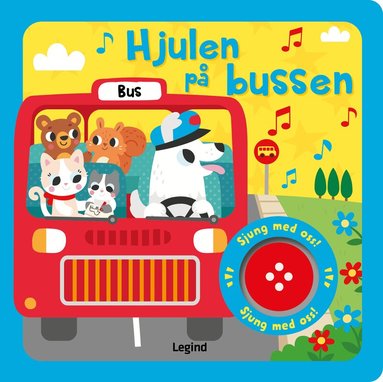 Claire Stamper - Hjulen på bussen : Sångbok med musik, Kartonnage