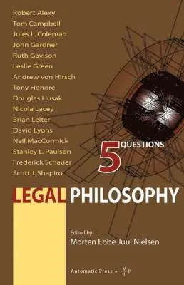 Morten E J Nielsen - Legal Philosophy, Häftad. Tillgänglighet: Lägg i varukorg