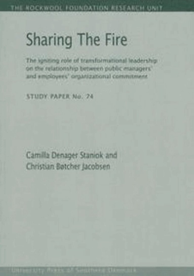 Camilla Denager Staniok, Christian Botcher Jacobsen - Sharing the Fire, Häftad