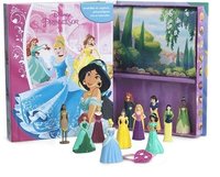 e-Bok Disney Prinsessor (sagobok, figurer, lekmatta)