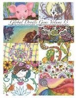 Velvet Comeau, Johanna Ans - "Global Doodle Gems" Volume 13: "The Ultimate Adult Coloring Book...an Epic Collection from Artists around the World! ", Häftad
