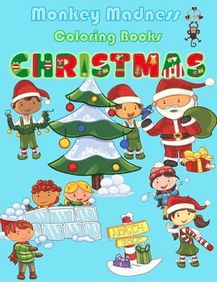 Monkey Madness - Christmas: 51 Cozy Christmas Scenes and 51 Positive Affirmations., Häftad