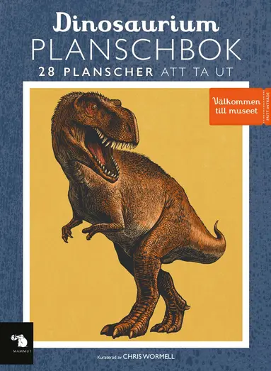 Chris Wormell - Dinosaurium Planschbok, Häftad