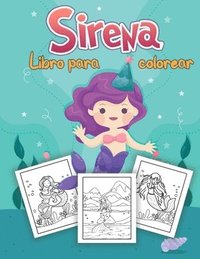 Sirena Libro para colorear para ninos