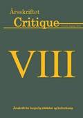 Arsskriftet Critique VIII