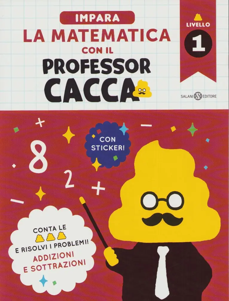 Lär dig matematik med professor Poop # 1 (Italienska), Häftad. Tillgänglighet: Lägg i varukorg