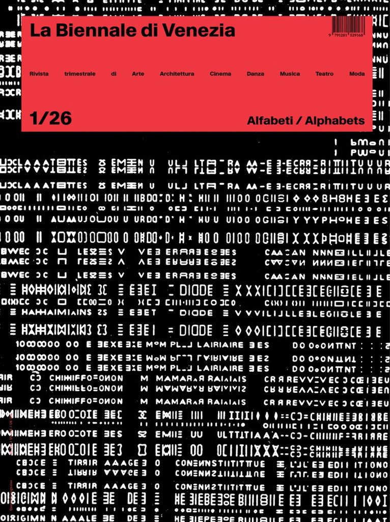 La Biennale di Venezia - Rivista La Biennale Di Venezia 1/26, Häftad