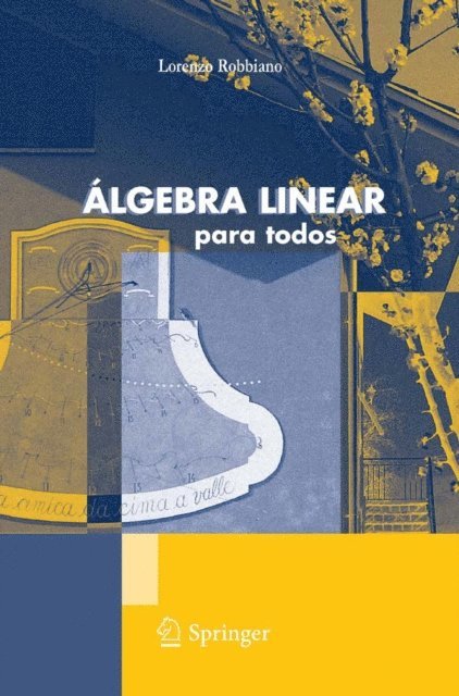 Lorenzo Robbiano - Álgebra Linear, E-bok