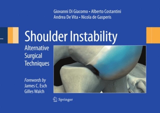 Nicola De Gasperis, Andrea De Vita, Alberto Costantini, Giovanni Di Giacomo - Shoulder Instability, E-bok