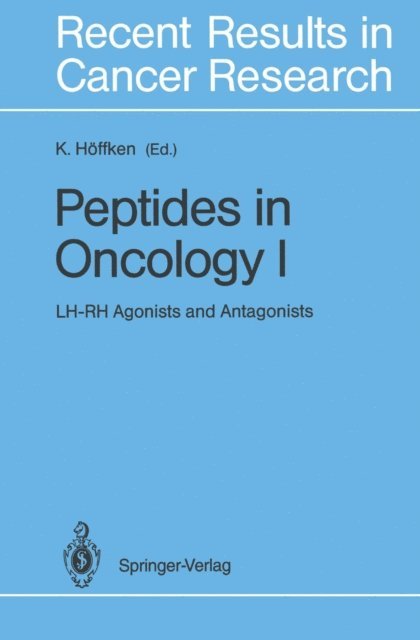 K. Hoffken - Peptides in Oncology I, E-bok. Tillgänglighet: Lägg i varukorg