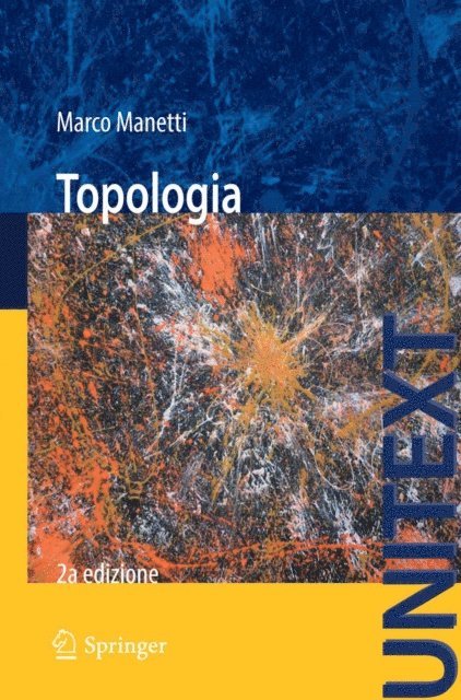 Marco Manetti - Topologia, E-bok