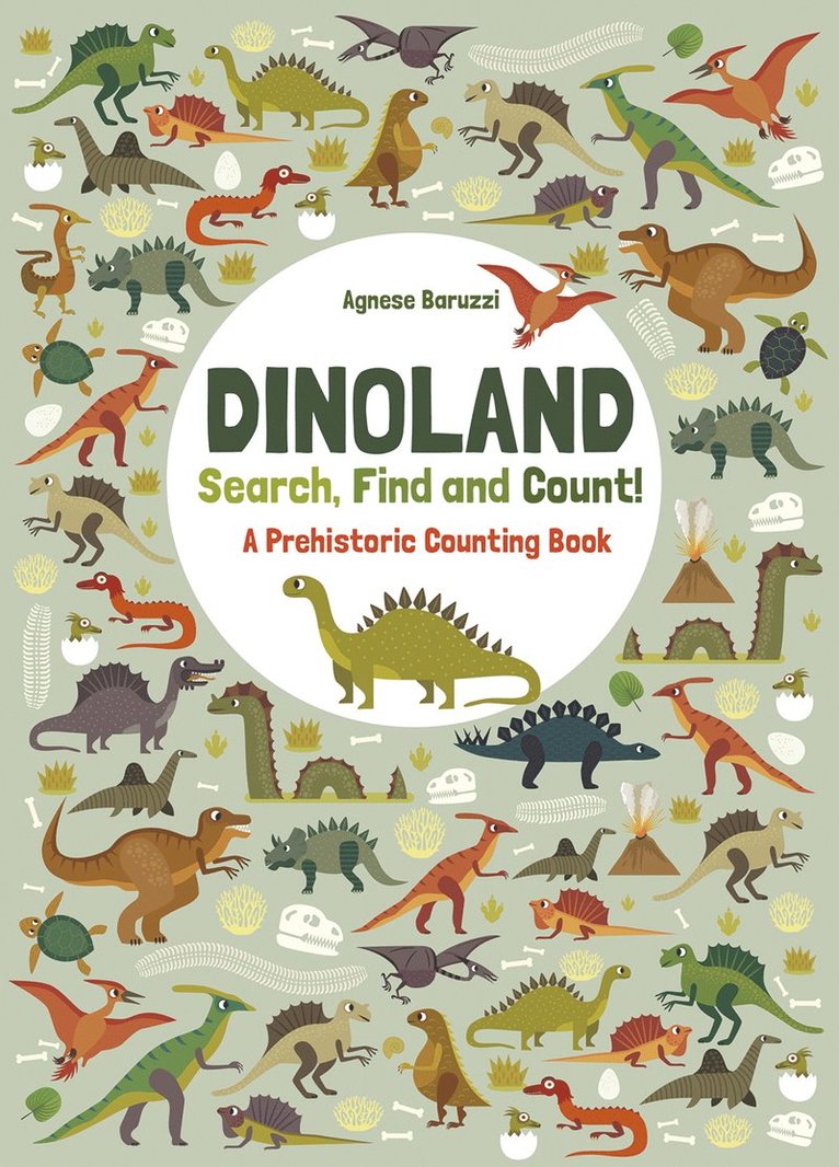 Dinoland: A Prehistoric Counting Book, Inbunden