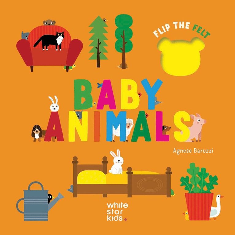 Baby Animals: Flip the Felt, Kartonnage
