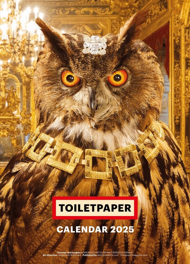 Maurizio Cattelan, Pierpaolo Ferrari, Maurizio Cattelan, Pierpaolo Ferrari - Toiletpaper Calendar 2025. Tillgänglighet: Tillfälligt slut