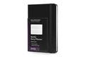 Moleskine Weekly Calendar 2015 Vertical Pocket Hard Cover Black