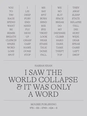 Hassan Khan: I Saw the World Collapse & It Was Only a Word, Häftad. Tillgänglighet: Lägg i varukorg