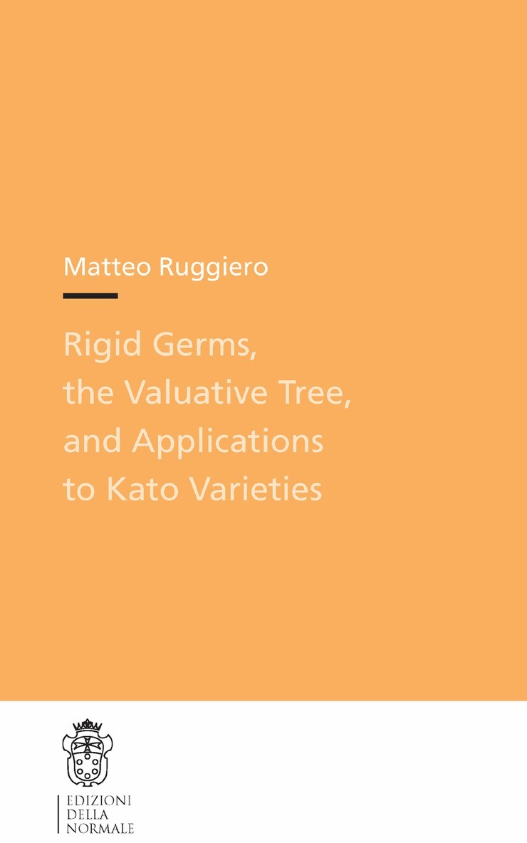 Matteo Ruggiero - Rigid Germs, the Valuative Tree, and Applications to Kato Varieties, Häftad