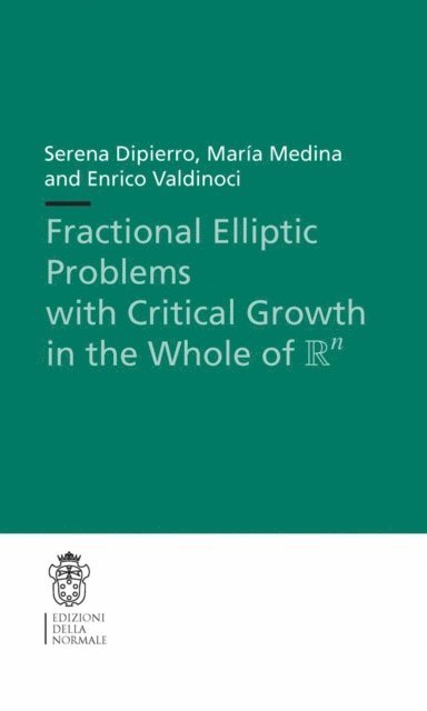 Enrico Valdinoci, Maria Medina, Serena Dipierro - Fractional Elliptic Problems with Critical Growth in the Whole of $\R^n$, E-bok