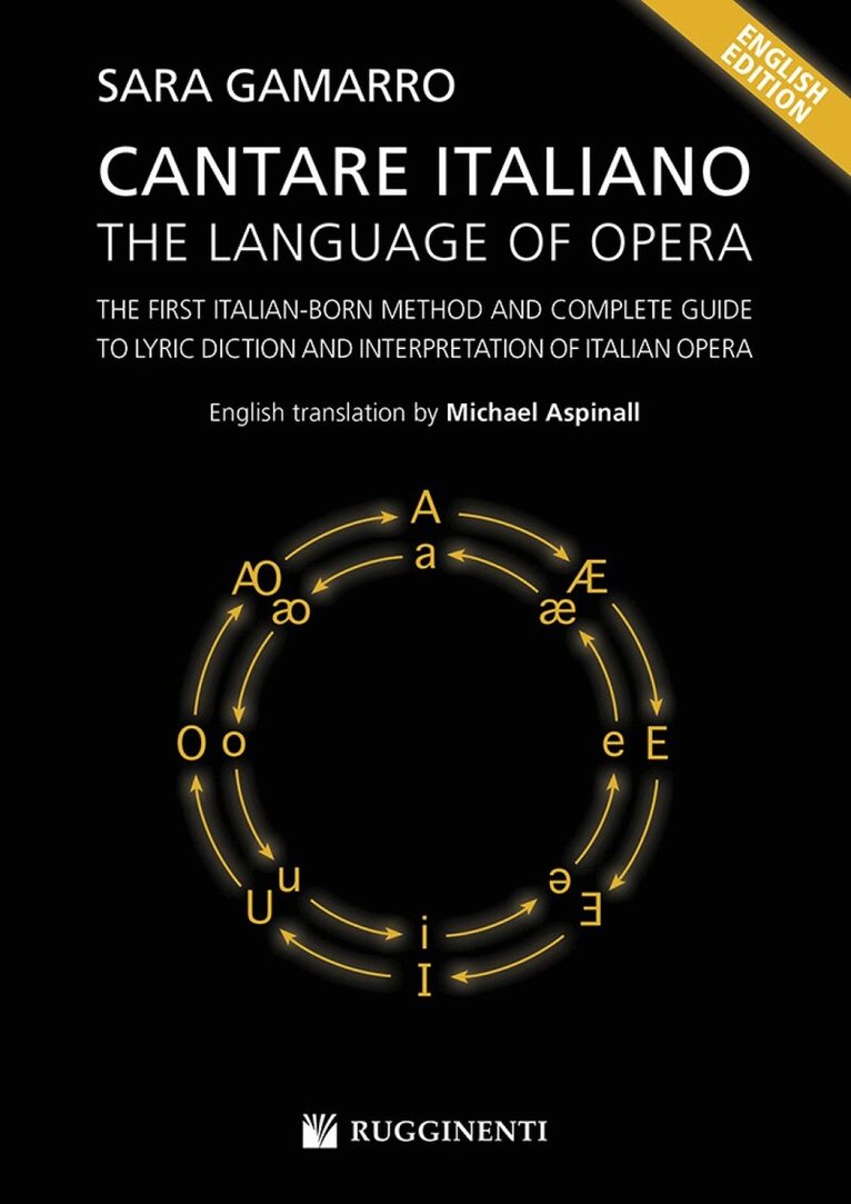 Sara Gamarro - Cantare Italiano - The Language of Opera, Häftad